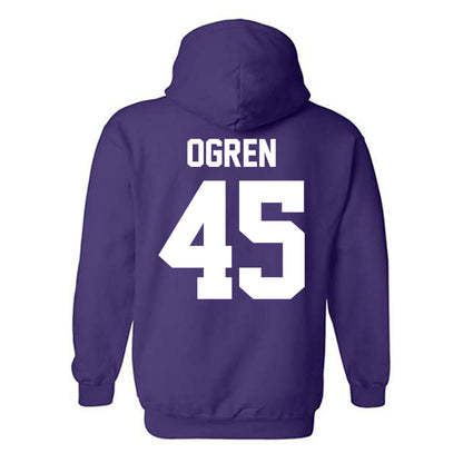 Furman - NCAA Women's Lacrosse : Juliette Ogren - Classic Shersey Hooded Sweatshirt-1