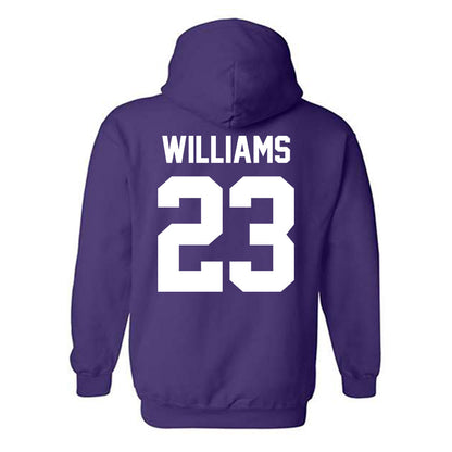 Furman - NCAA Football : Trae Williams - Classic Shersey Hooded Sweatshirt-1