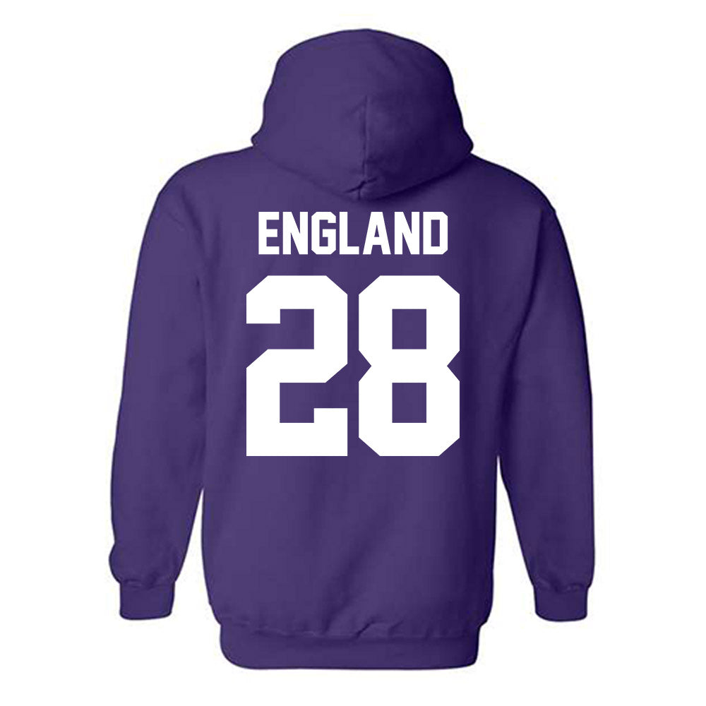 Furman - NCAA Women's Soccer : Alyssa England - Classic Shersey Hooded Sweatshirt-1