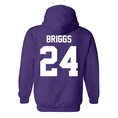 Furman - NCAA Women's Basketball : Emma Briggs - Classic Shersey Hooded Sweatshirt-1