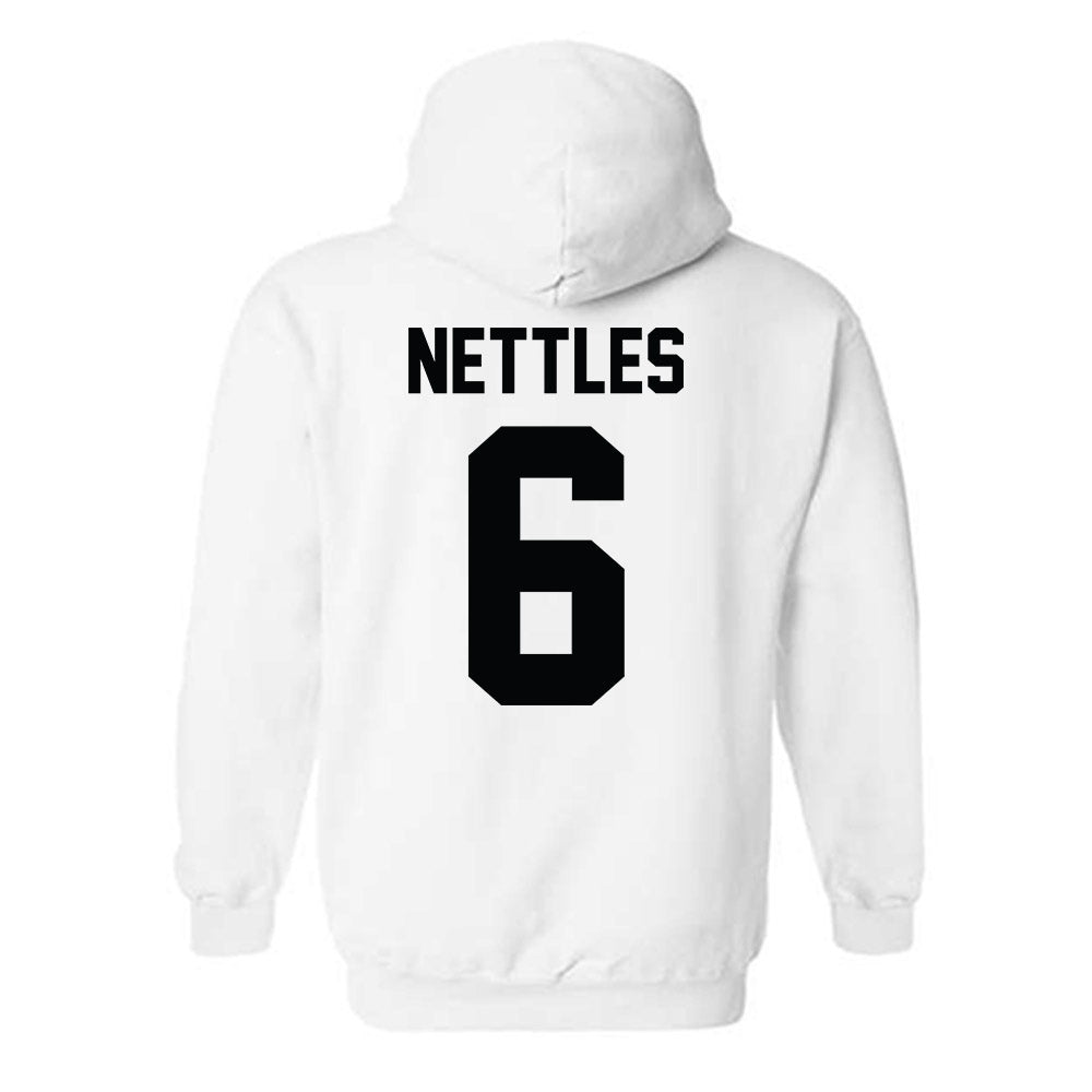 Furman - NCAA Football : CJ Nettles - Classic Shersey Hooded Sweatshirt-1