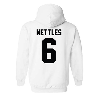 Furman - NCAA Football : CJ Nettles - Classic Shersey Hooded Sweatshirt-1