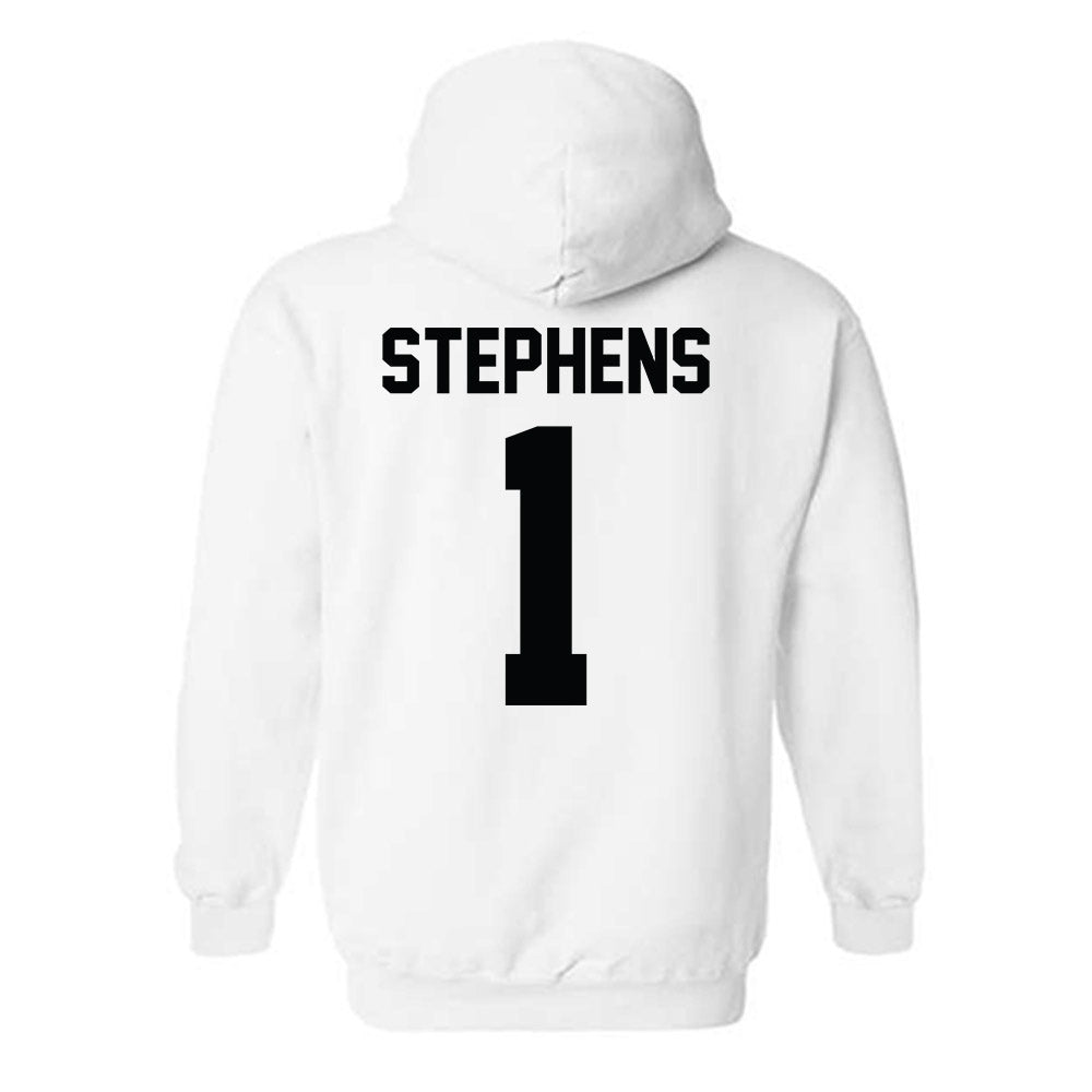 Furman - NCAA Football : Vernon Stephens - Classic Shersey Hooded Sweatshirt-1