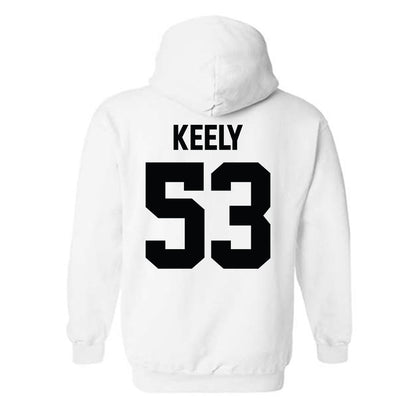 Furman - NCAA Football : Mason Keely - Classic Shersey Hooded Sweatshirt-1