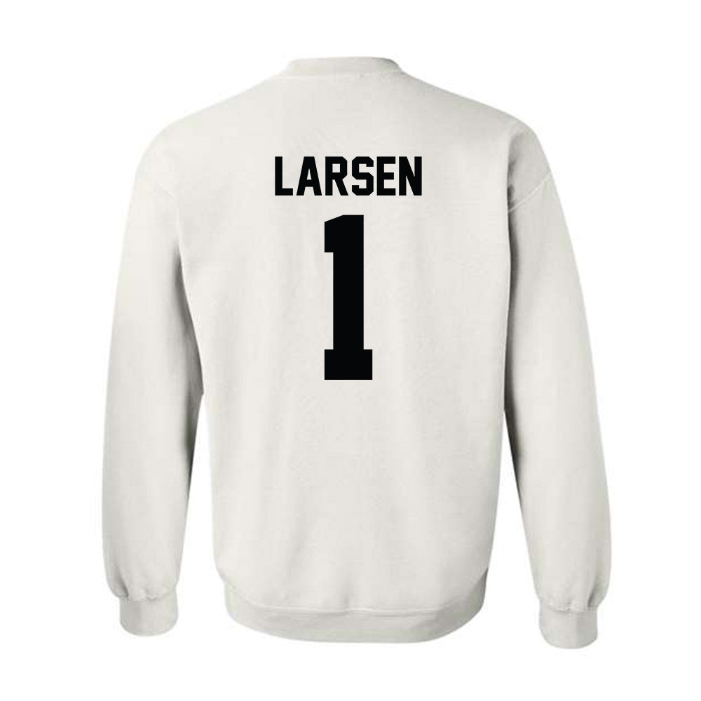 Furman - NCAA Women's Lacrosse : Cassie Larsen - Classic Shersey Crewneck Sweatshirt-1