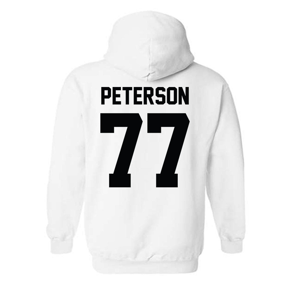 Furman - NCAA Football : Parker Peterson - Classic Shersey Hooded Sweatshirt-1