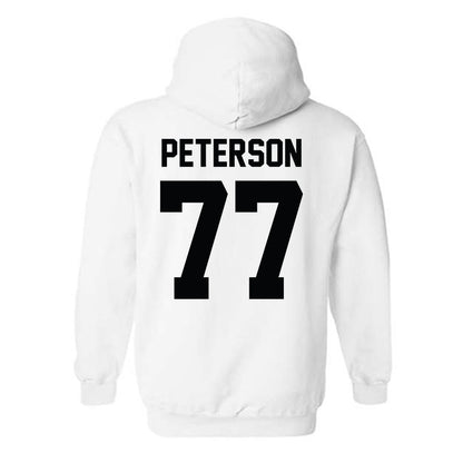 Furman - NCAA Football : Parker Peterson - Classic Shersey Hooded Sweatshirt-1