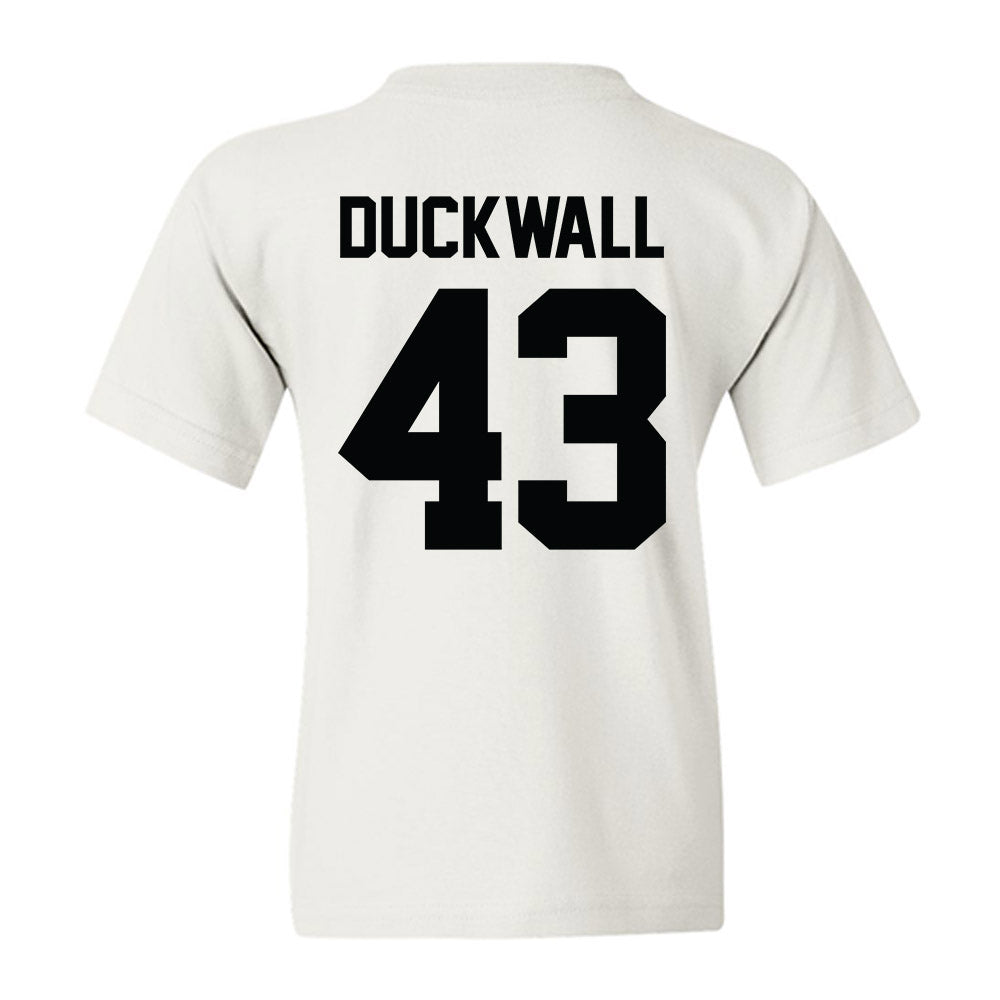 Furman - NCAA Football : Max Duckwall - Classic Shersey Youth T-Shirt-1