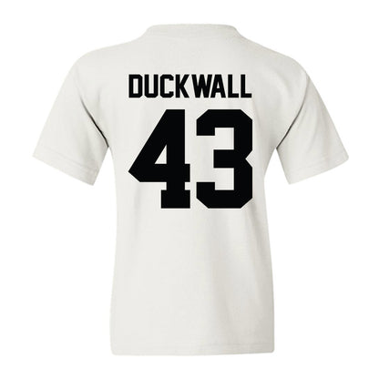 Furman - NCAA Football : Max Duckwall - Classic Shersey Youth T-Shirt-1