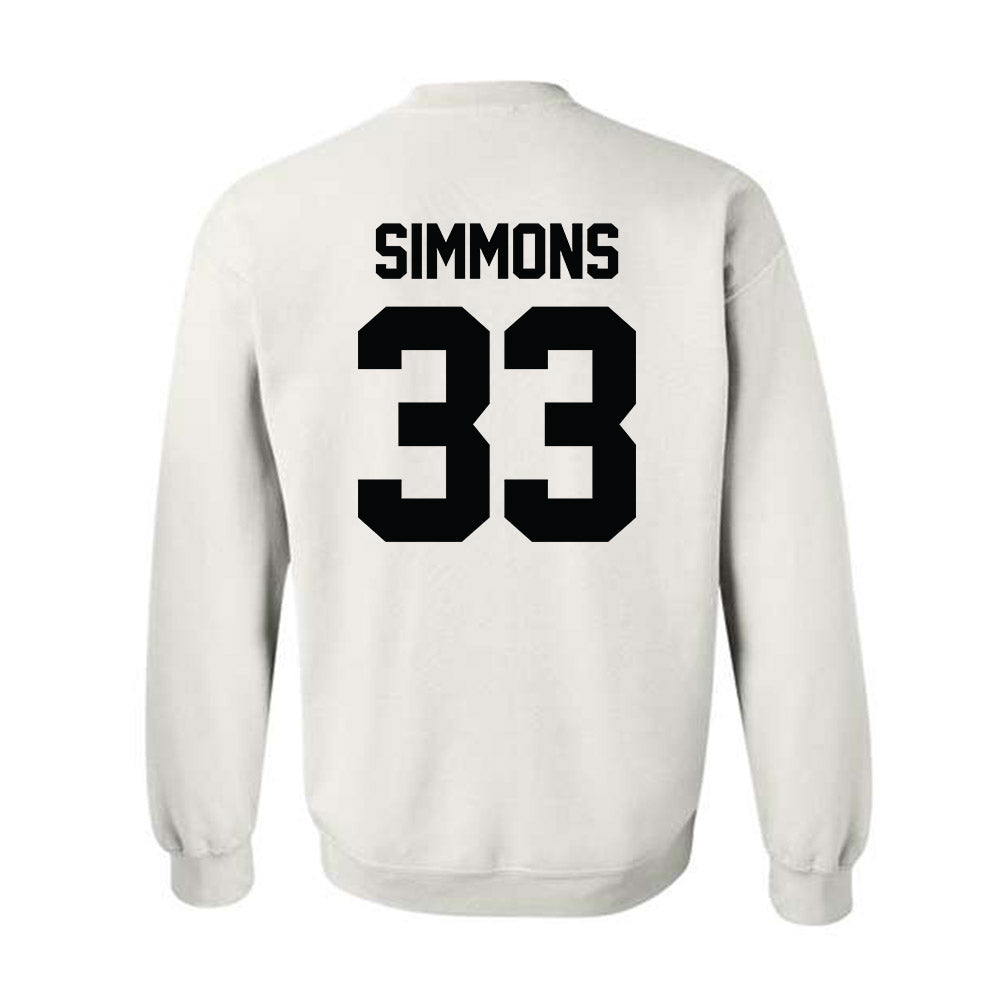 Furman - NCAA Football : Nick Simmons - Classic Shersey Crewneck Sweatshirt-1