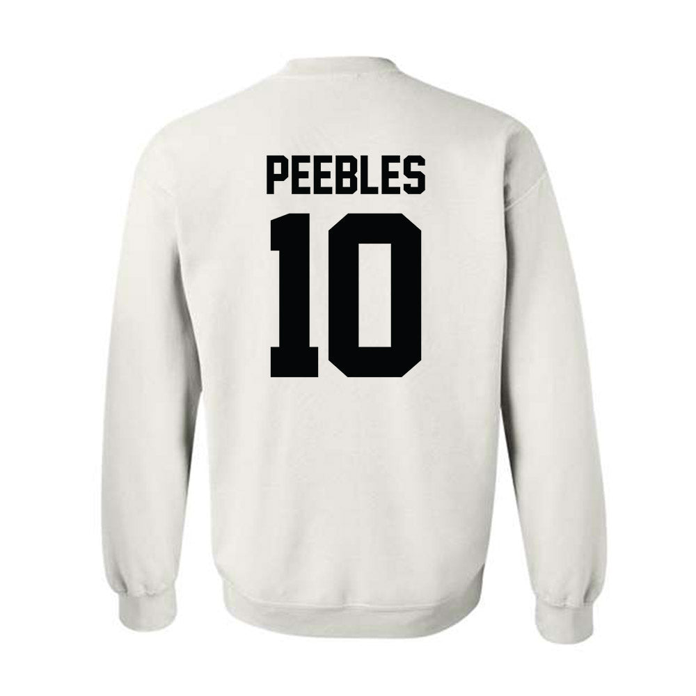 Furman - NCAA Football : Braylon Peebles - Classic Shersey Crewneck Sweatshirt-1