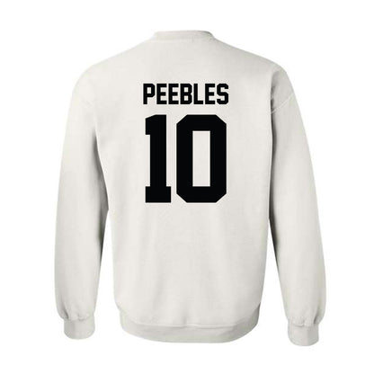 Furman - NCAA Football : Braylon Peebles - Classic Shersey Crewneck Sweatshirt-1