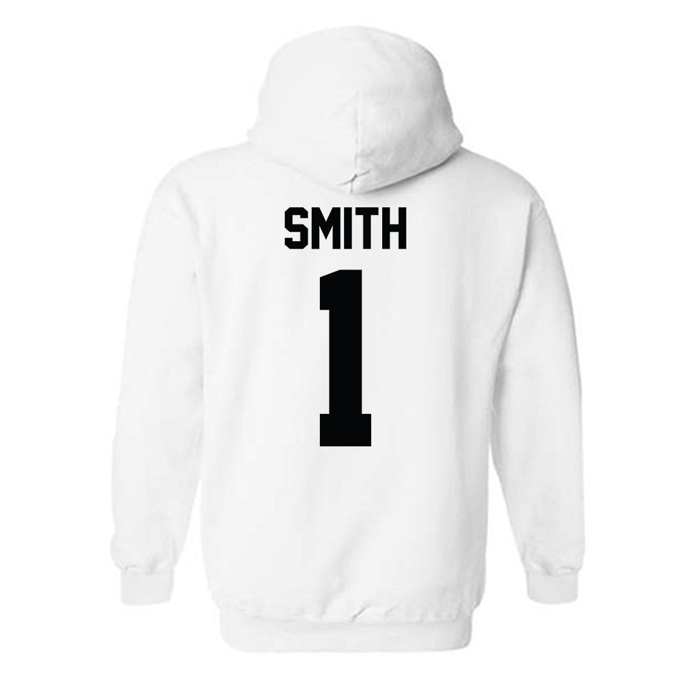 Furman - NCAA Football : Trey Smith - Classic Shersey Hooded Sweatshirt-1