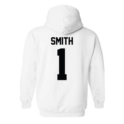 Furman - NCAA Football : Trey Smith - Classic Shersey Hooded Sweatshirt-1
