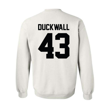 Furman - NCAA Football : Max Duckwall - Classic Shersey Crewneck Sweatshirt-1