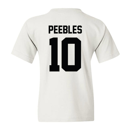 Furman - NCAA Football : Braylon Peebles - Classic Shersey Youth T-Shirt-1
