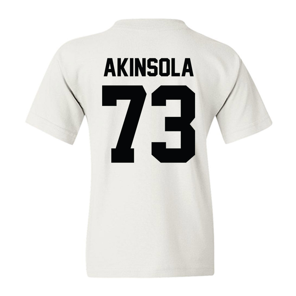 Furman - NCAA Football : Noah Akinsola - Classic Shersey Youth T-Shirt-1