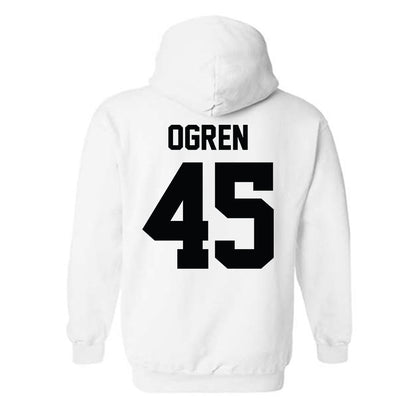 Furman - NCAA Women's Lacrosse : Juliette Ogren - Classic Shersey Hooded Sweatshirt-1