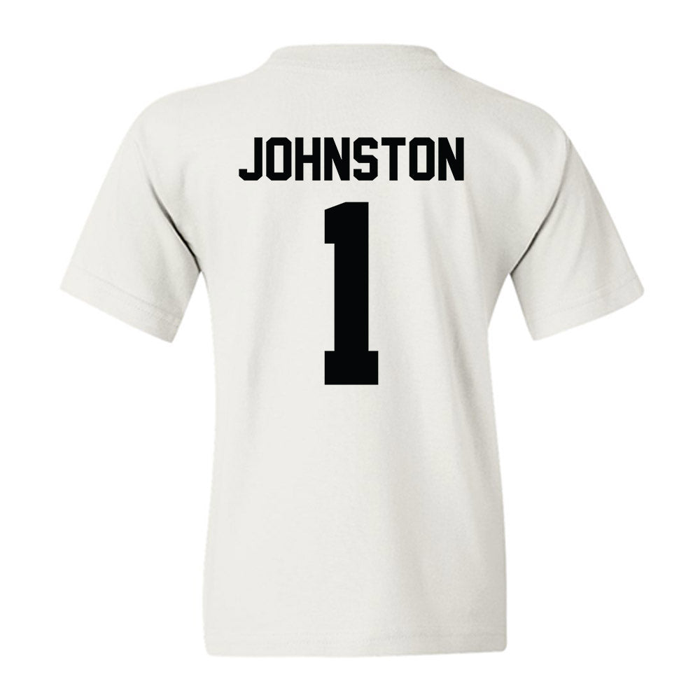 Furman - NCAA Men's Basketball : Charles Johnston - Classic Shersey Youth T-Shirt-1