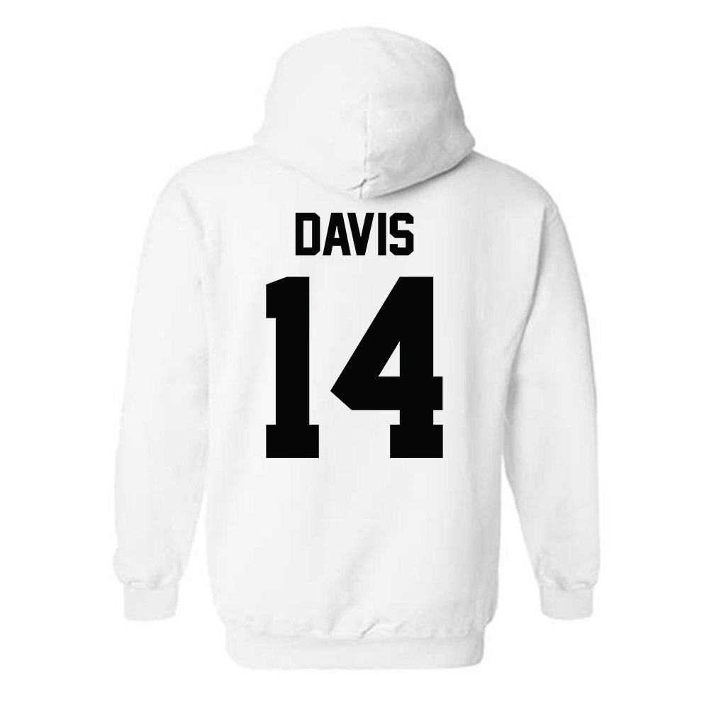 Furman - NCAA Football : Isaiah Davis - Classic Shersey Hooded Sweatshirt-1