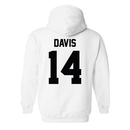 Furman - NCAA Football : Isaiah Davis - Classic Shersey Hooded Sweatshirt-1
