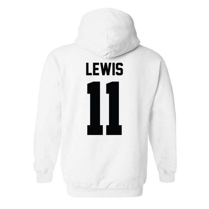 Furman - NCAA Men's Basketball : Gunnar Lewis - Classic Shersey Hooded Sweatshirt-1
