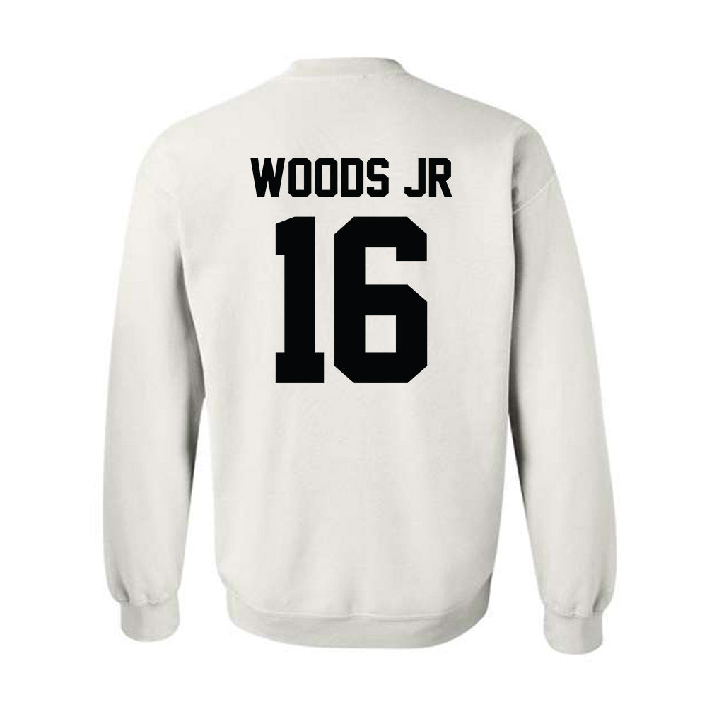 Furman - NCAA Football : Michael Woods Jr - Classic Shersey Crewneck Sweatshirt-1