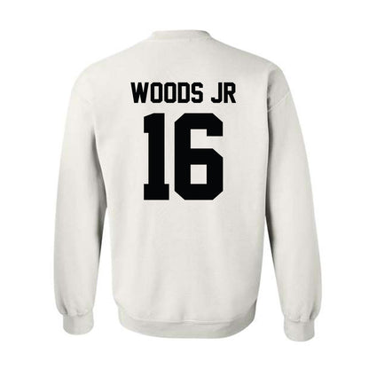 Furman - NCAA Football : Michael Woods Jr - Classic Shersey Crewneck Sweatshirt-1