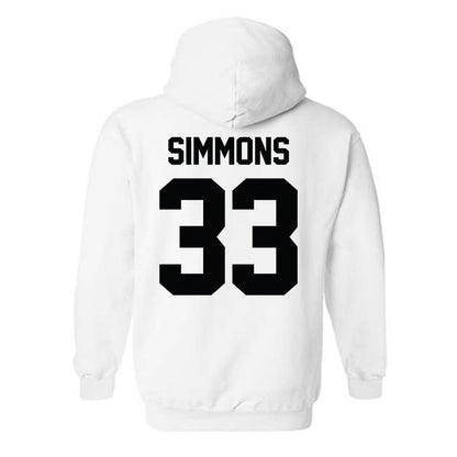 Furman - NCAA Football : Nick Simmons - Classic Shersey Hooded Sweatshirt-1