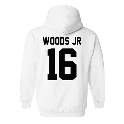 Furman - NCAA Football : Michael Woods Jr - Classic Shersey Hooded Sweatshirt-1