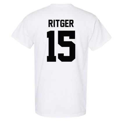 Furman - NCAA Men's Basketball : Owen Ritger - Classic Shersey T-Shirt-1