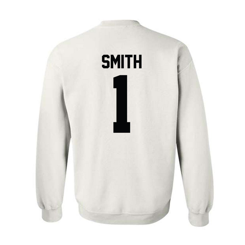 Furman - NCAA Football : Trey Smith - Classic Shersey Crewneck Sweatshirt-1
