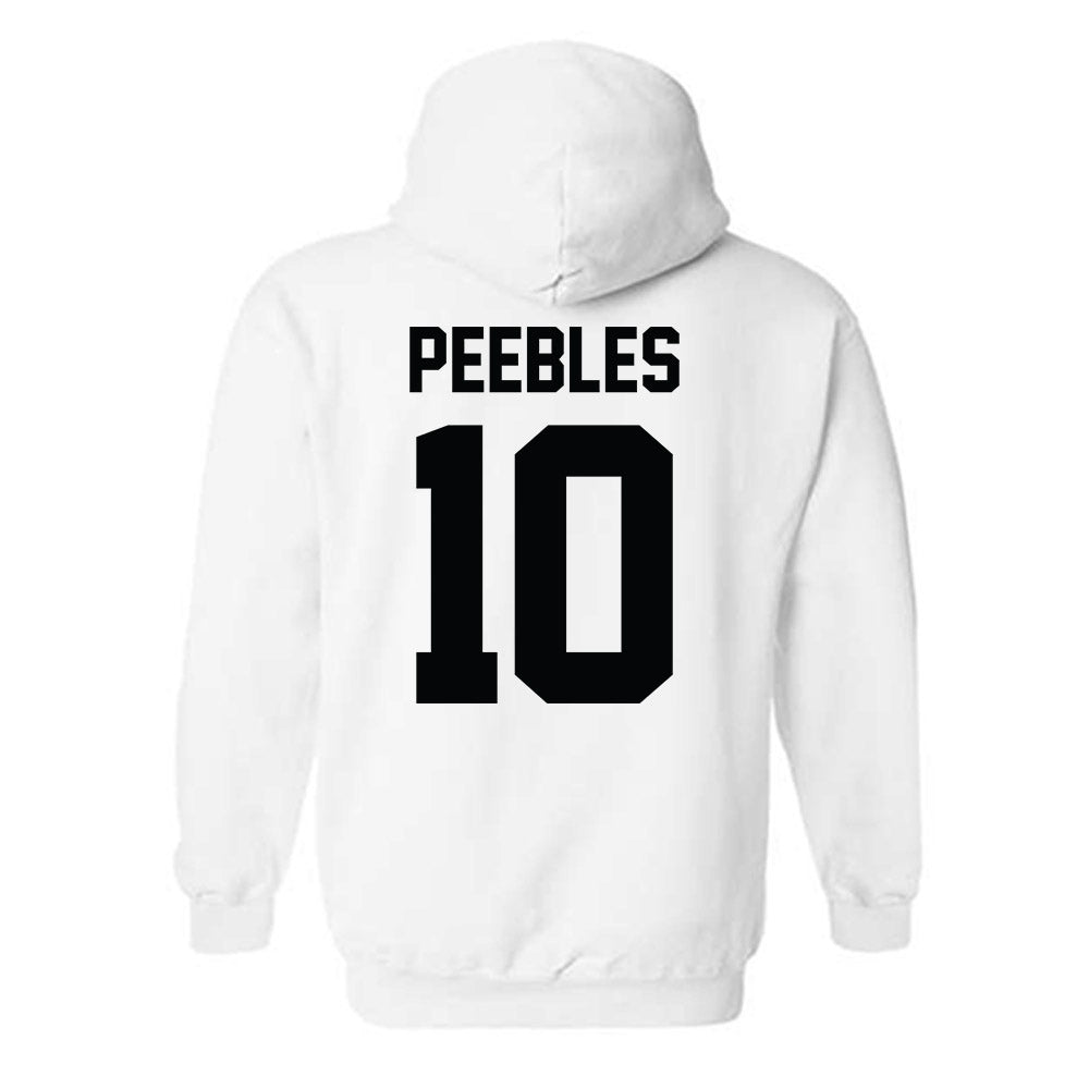 Furman - NCAA Football : Braylon Peebles - Classic Shersey Hooded Sweatshirt-1