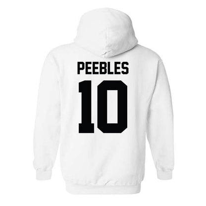 Furman - NCAA Football : Braylon Peebles - Classic Shersey Hooded Sweatshirt-1