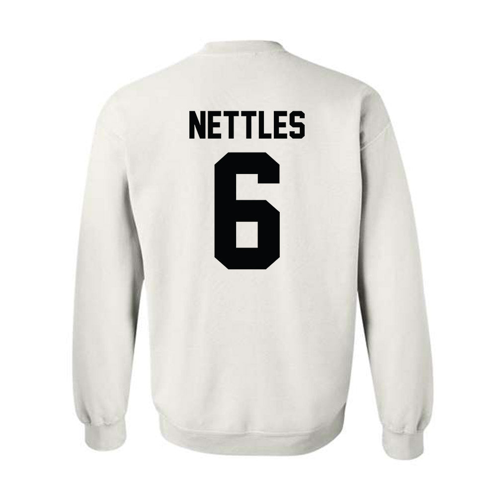 Furman - NCAA Football : CJ Nettles - Classic Shersey Crewneck Sweatshirt-1