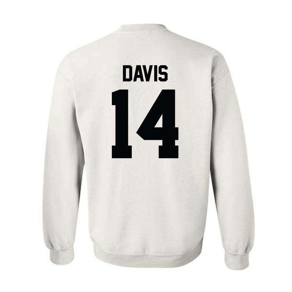 Furman - NCAA Football : Isaiah Davis - Classic Shersey Crewneck Sweatshirt-1