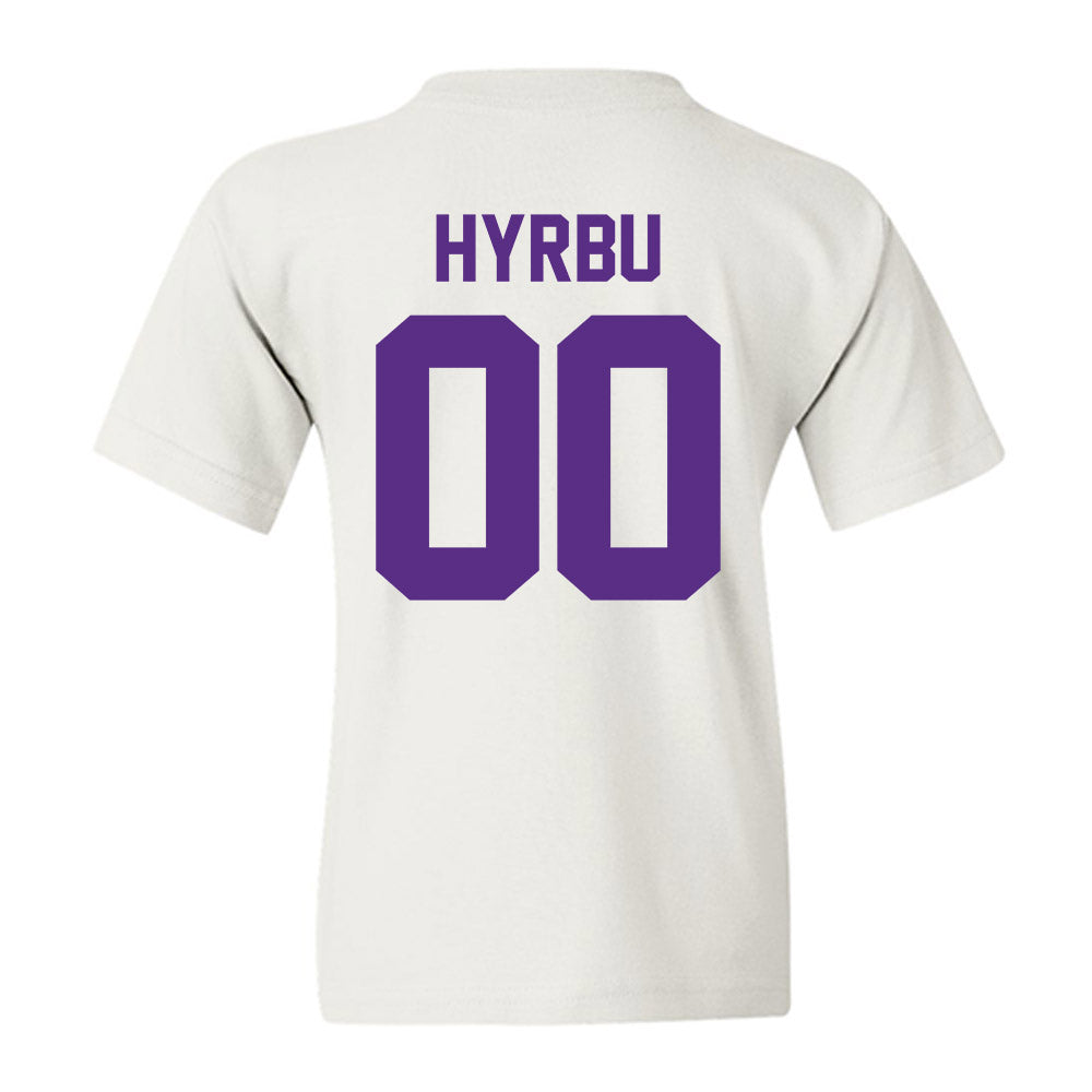 Furman - NCAA Football : Tim Hyrbu - Classic Shersey Youth T-Shirt-1
