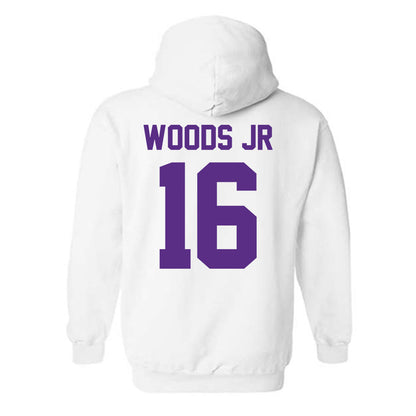 Furman - NCAA Football : Michael Woods Jr - Classic Shersey Hooded Sweatshirt-1