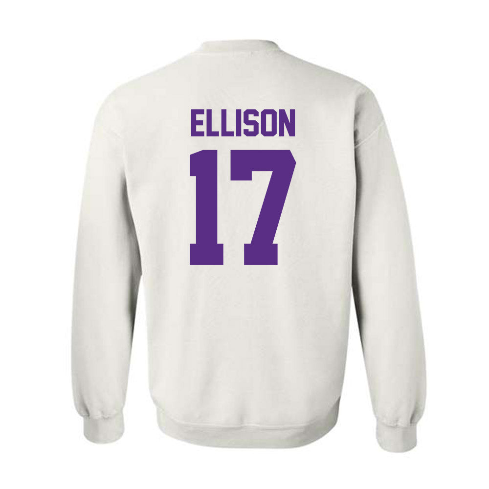 Furman - NCAA Football : Caleb Ellison - Classic Shersey Crewneck Sweatshirt-1