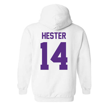 Furman - NCAA Women's Lacrosse : Reynolds Hester - Classic Shersey Hooded Sweatshirt-1