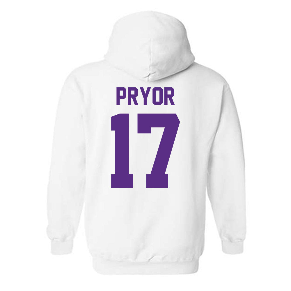 Furman - NCAA Football : Jackson Pryor - Classic Shersey Hooded Sweatshirt-1