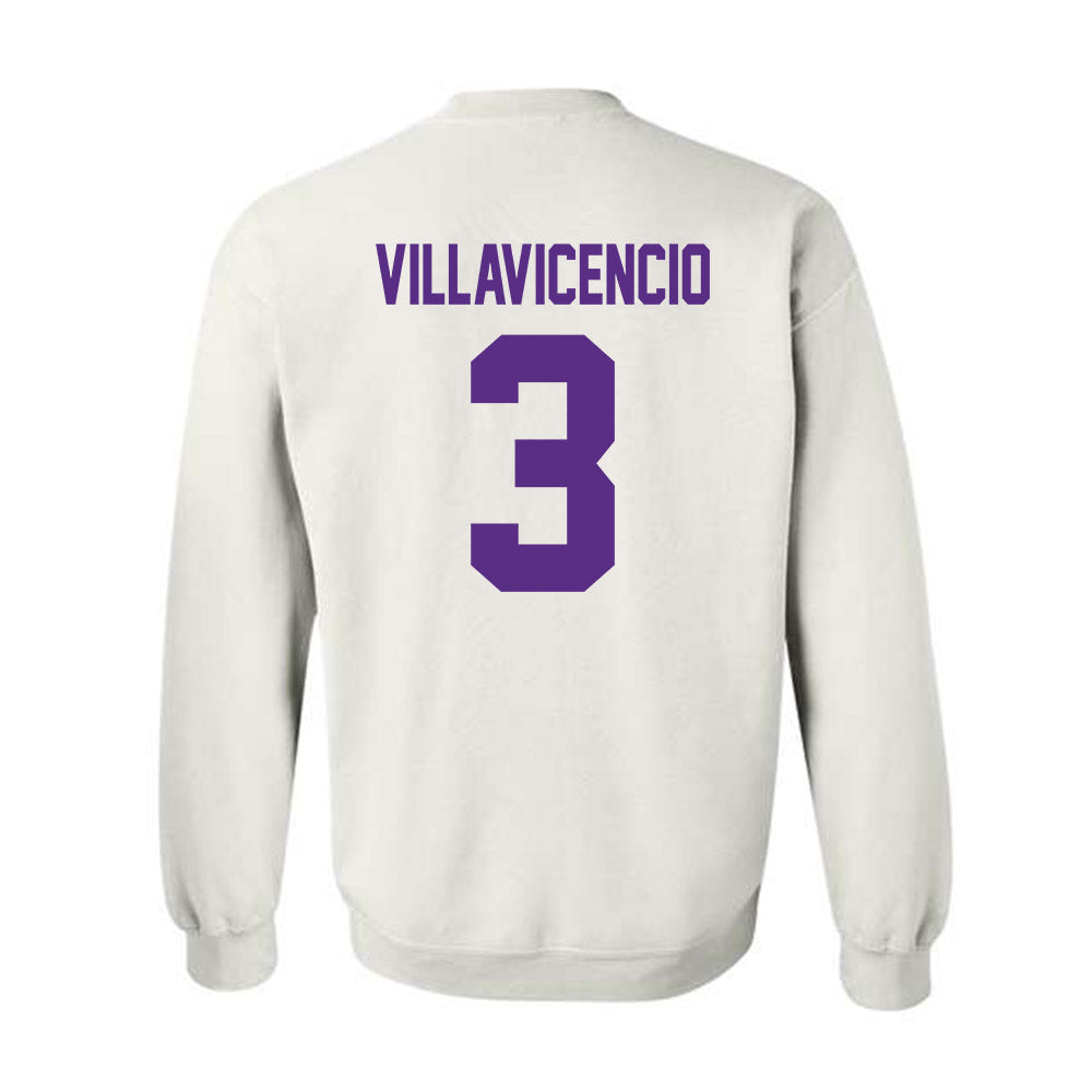 Furman - NCAA Men's Soccer : David Villavicencio - Classic Shersey Crewneck Sweatshirt-1