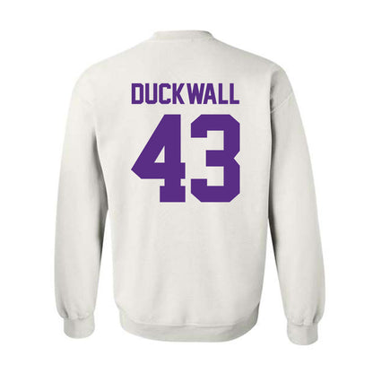 Furman - NCAA Football : Max Duckwall - Classic Shersey Crewneck Sweatshirt-1