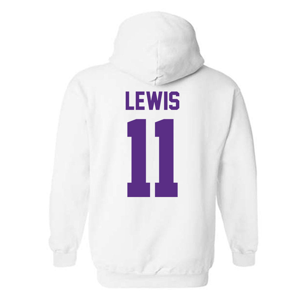 Furman - NCAA Men's Basketball : Gunnar Lewis - Classic Shersey Hooded Sweatshirt-1