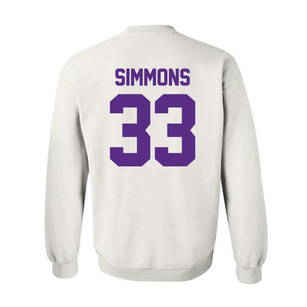 Furman - NCAA Football : Nick Simmons - Classic Shersey Crewneck Sweatshirt-1
