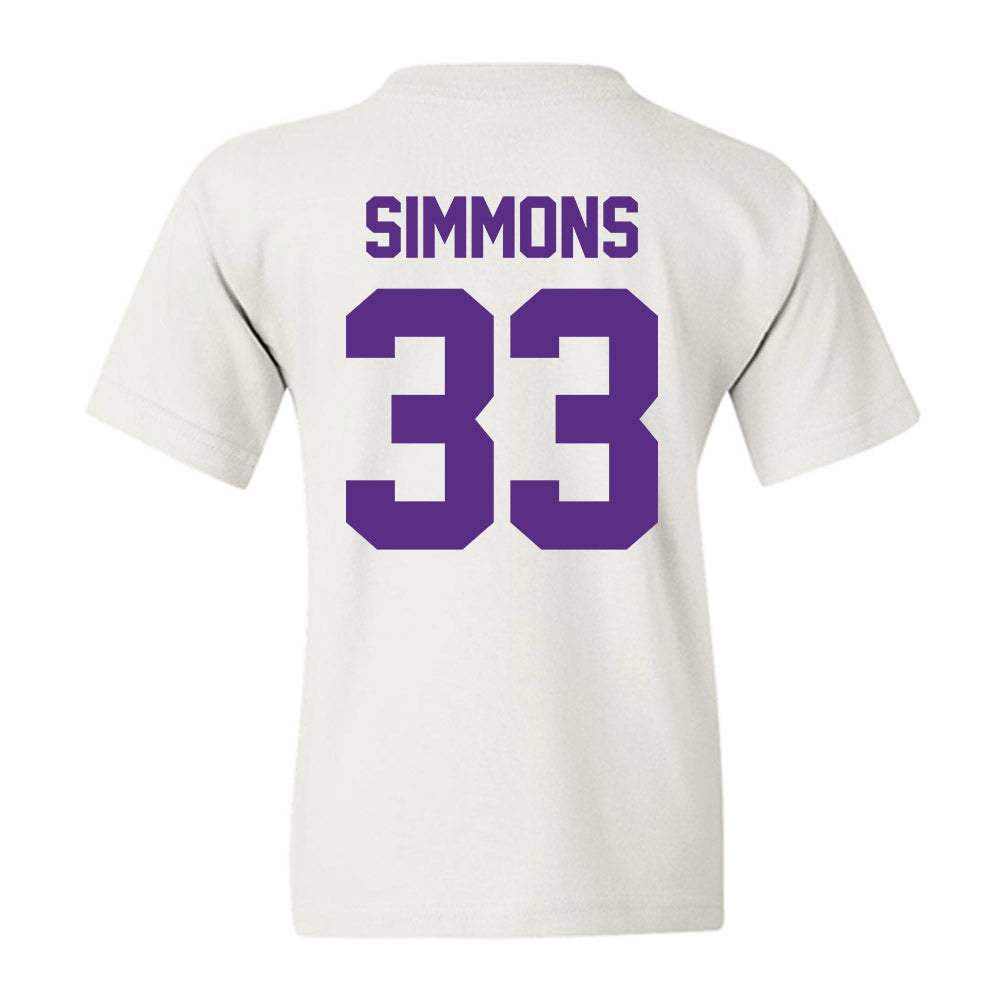 Furman - NCAA Football : Nick Simmons - Classic Shersey Youth T-Shirt-1