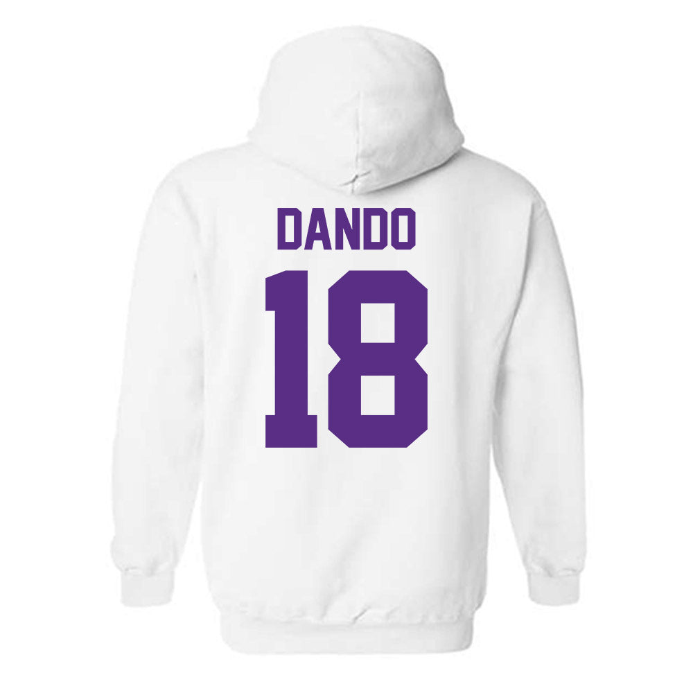 Furman - NCAA Women's Soccer : Callah Dando - Classic Shersey Hooded Sweatshirt-1
