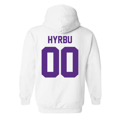 Furman - NCAA Football : Tim Hyrbu - Classic Shersey Hooded Sweatshirt-1