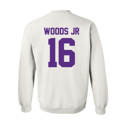 Furman - NCAA Football : Michael Woods Jr - Classic Shersey Crewneck Sweatshirt-1