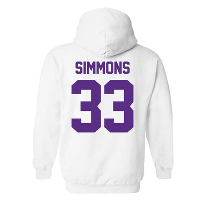 Furman - NCAA Football : Nick Simmons - Classic Shersey Hooded Sweatshirt-1
